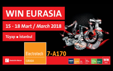 DGR Doğaner Makine Win Electrotech Istanbul Fuarında DGR Doğaner Makine Win Electrotech Istanbul Fuarında