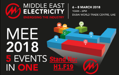 Dgr Doğaner Makine Middle East Electricity Dubai Fuarında