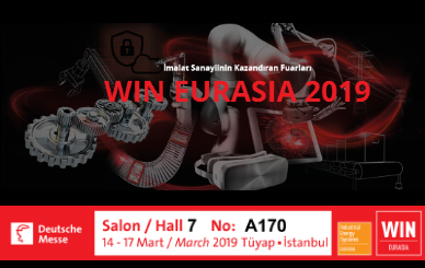 DGR Doğaner Makine Win Eurasia Istanbul Fuarında